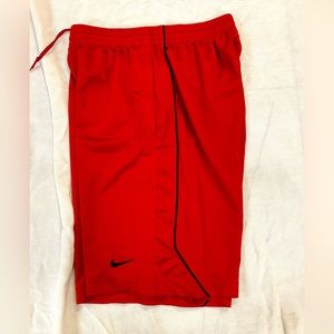 NIKE men’s size medium red athletic shorts